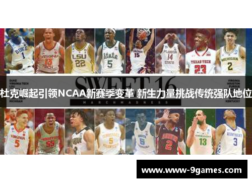 杜克崛起引领NCAA新赛季变革 新生力量挑战传统强队地位